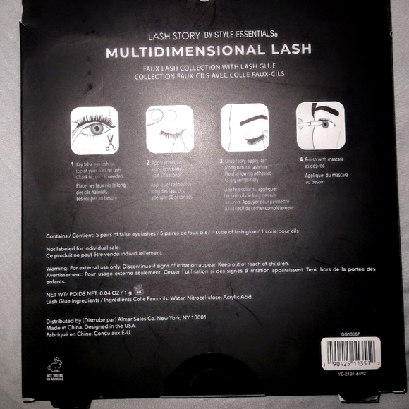 False Lash Set including glue "Lash Story" by Style Essentials BNIB - Picture 2 of 2